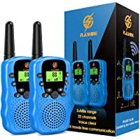 Los mejores  - Dreamingbox Walkie Talkie para Niños 8 Canales 3 KM Alcance Juguete con LCD Retroiluminado Linterna Juegos Infantiles